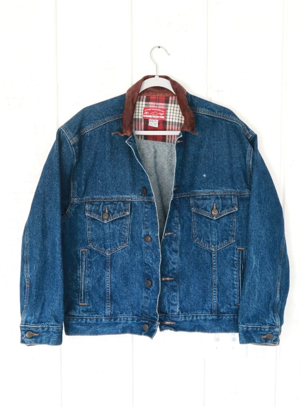 VTG Marlboro Country Store Denim Trucker Jacket | Small